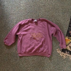 Lonely Ghost- Ghosted garments maroon sweater